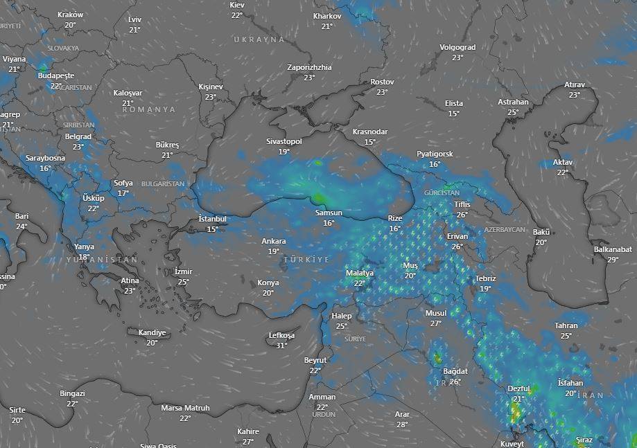 Dikkat fırtına geliyor! Meteoroloji tarih ve saat verip uyardı 8